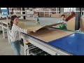 automatic honeycomb composite hot press short cycle machine processing line high performance