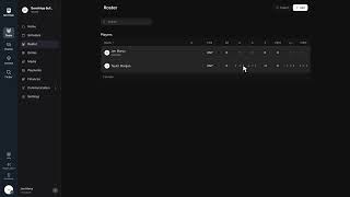 How do I add or edit stats for a player? screenshot 5