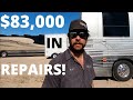 HOW TO SPEND $83,000 ON PREVOST REPAIRS