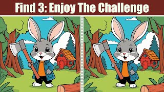 Spot The Difference : Find 3 - Enjoy The Challenge | Find The Difference #292
