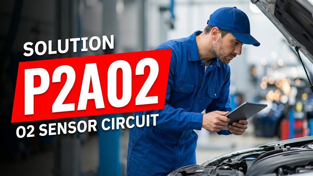 HOW TO FIX P2A02 OBD II ERROR CODE - O2 Sensor Circuit Range Performance Bank 1