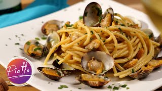 SPAGHETTI with White CLAM Sauce | Seafood Pasta Recipe