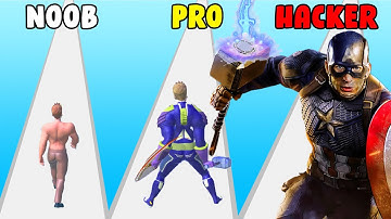 Pinker Lab | Heroic Run (NOOB vs PRO vs HACKER)
