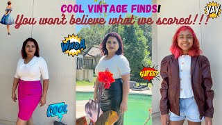 Cool Vintage finds! We went vintage shopping! You won’t believe what we found! #Vintageclothing
