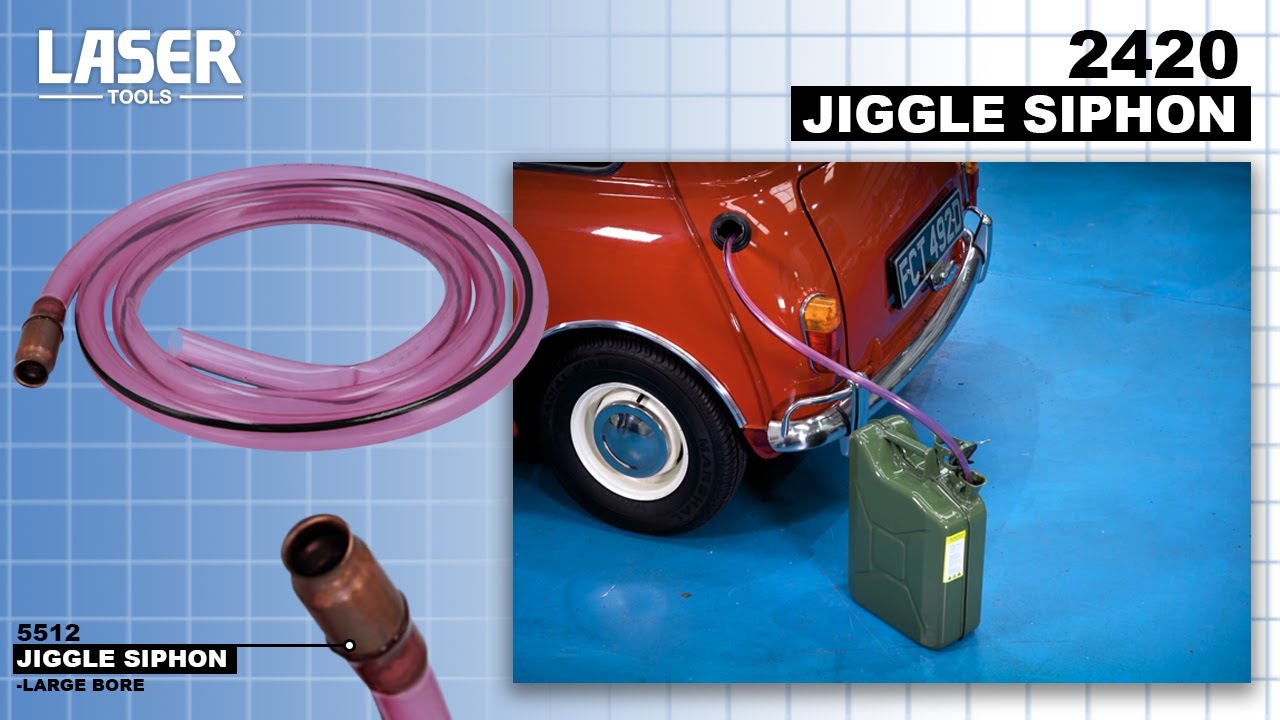 Auto-amorçage Jiggle Syphon Tuyau Huile Tambour Baril Réservoir