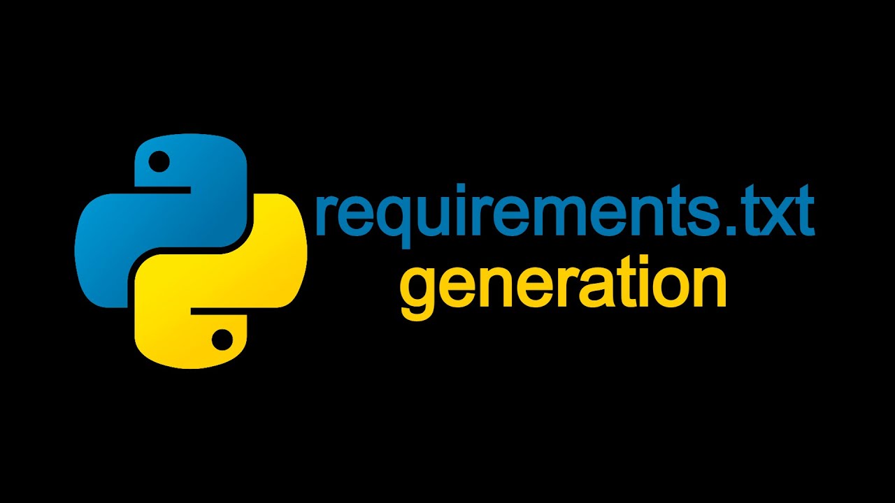 Freeze requirements txt. Install requirements Python.