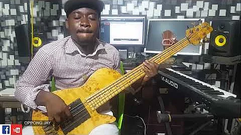 Powerful Ghanaian bass player perform "I am coming out" by Obaapa Christy.#Oppong Jay#