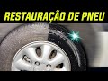 COMO FAZER O PRETINHO NÃO SAIR NA AGUA | RESTAURAÇÃO DE PNEU