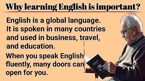 How to learning English faster |How To Improve Your speaking | why learning English is important? thumbnail