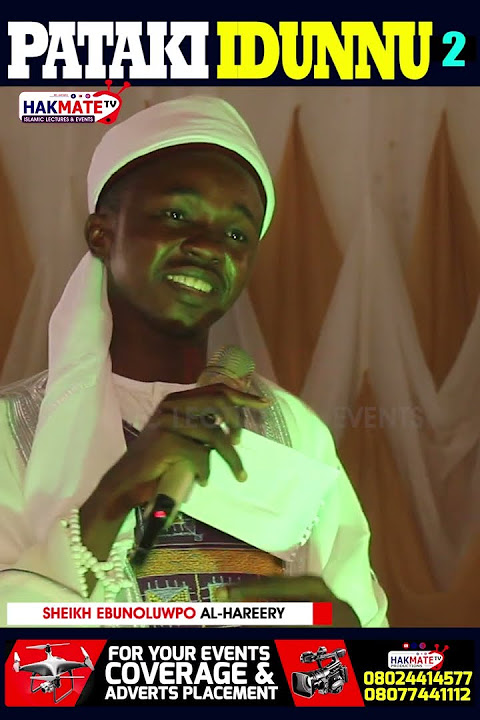 Idunnu !#islamlecture ##sheikhhareery #hakmatetvproductions