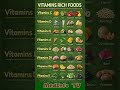 Essential Vitamins &amp; Minerals + Best Food Sources! 🥕🥬 #VitaminsAndMinerals