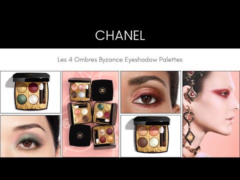 Preview! Chanel Fall 2023 Les 4 Ombres Byzance Eyeshadow Palettes