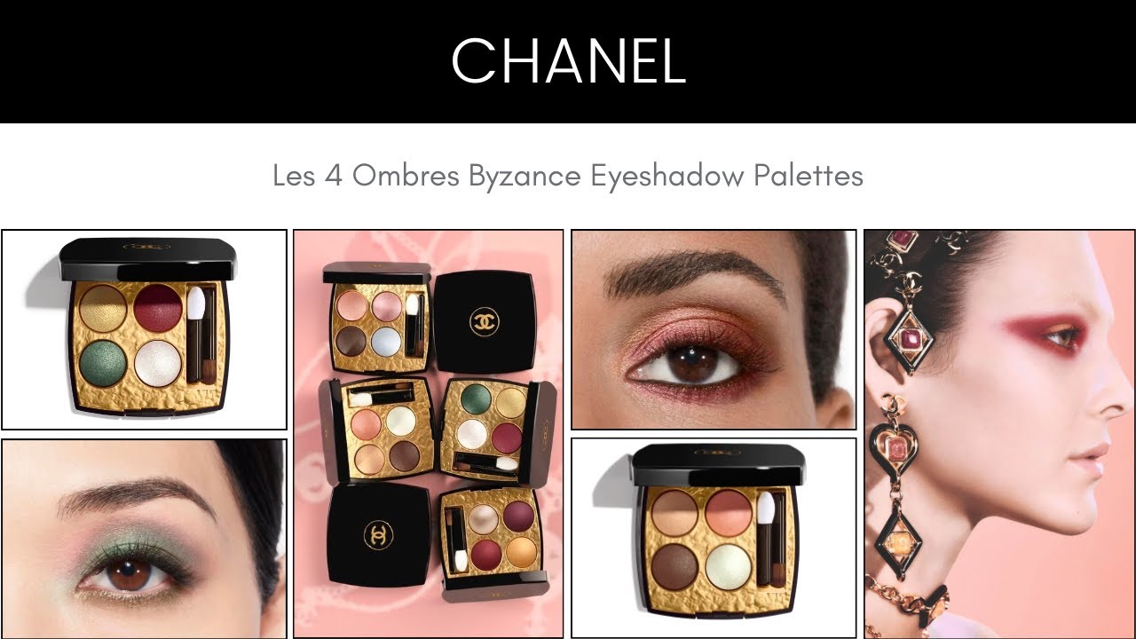 Preview! Chanel Fall 2023 Les 4 Ombres Byzance Eyeshadow Palettes