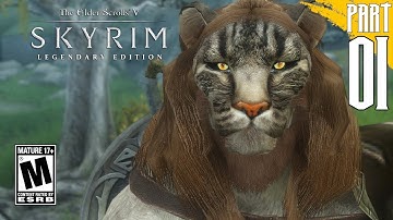 【SKYRIM 200+ MODS】Khajiit Gameplay Walkthrough Part 1 [PC - HD]