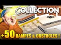 Ma collection de rampes   de 50 obstacles pour fingerboard blackriver tech deck et diy 