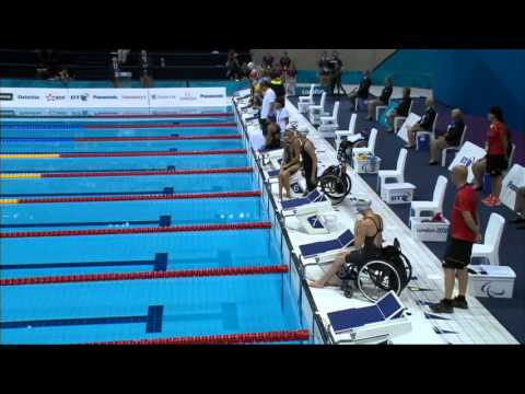 Swimming - Women's 50m Freestyle - S7 Final - London 2012 Paralympic Games