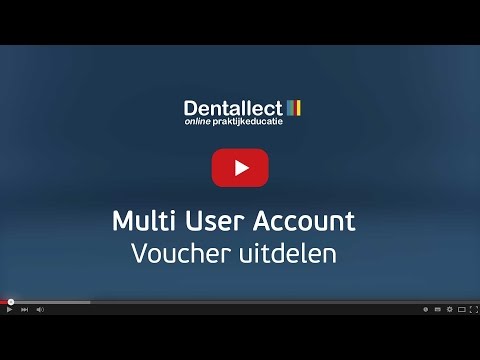 Multi User Account | Voucher uitdelen