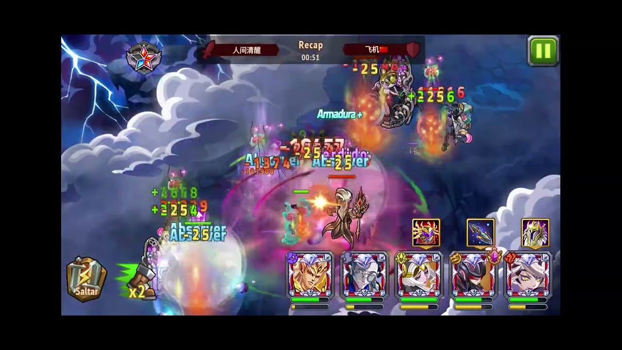 Top 2 vs Top 1 MAGIC RUSH HÉROES