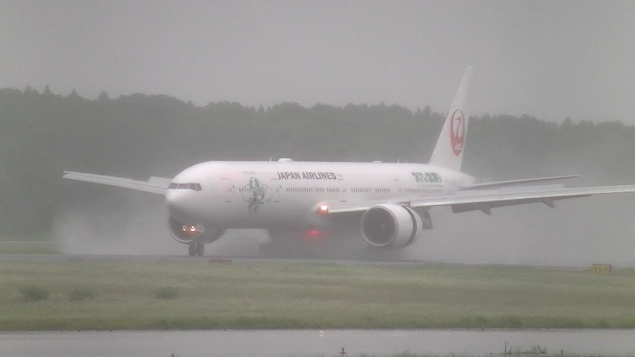 B777 =JAL/Scoot/Turkish= landing Narita Airport rwy34R(成田空港) YouTube