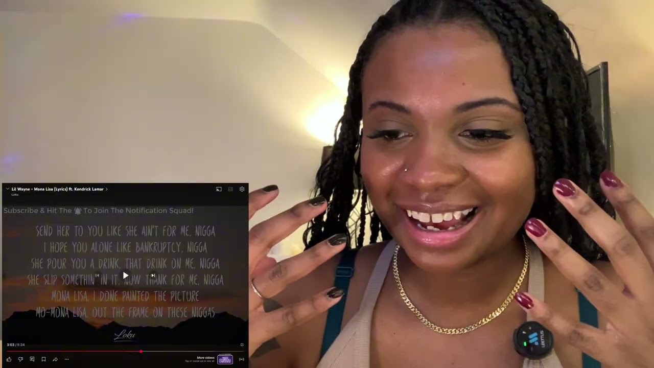 Mona Lisa-Lil Wayne ft Kendrick Lamar (Reaction)| THIS SONG SENT ME!! 