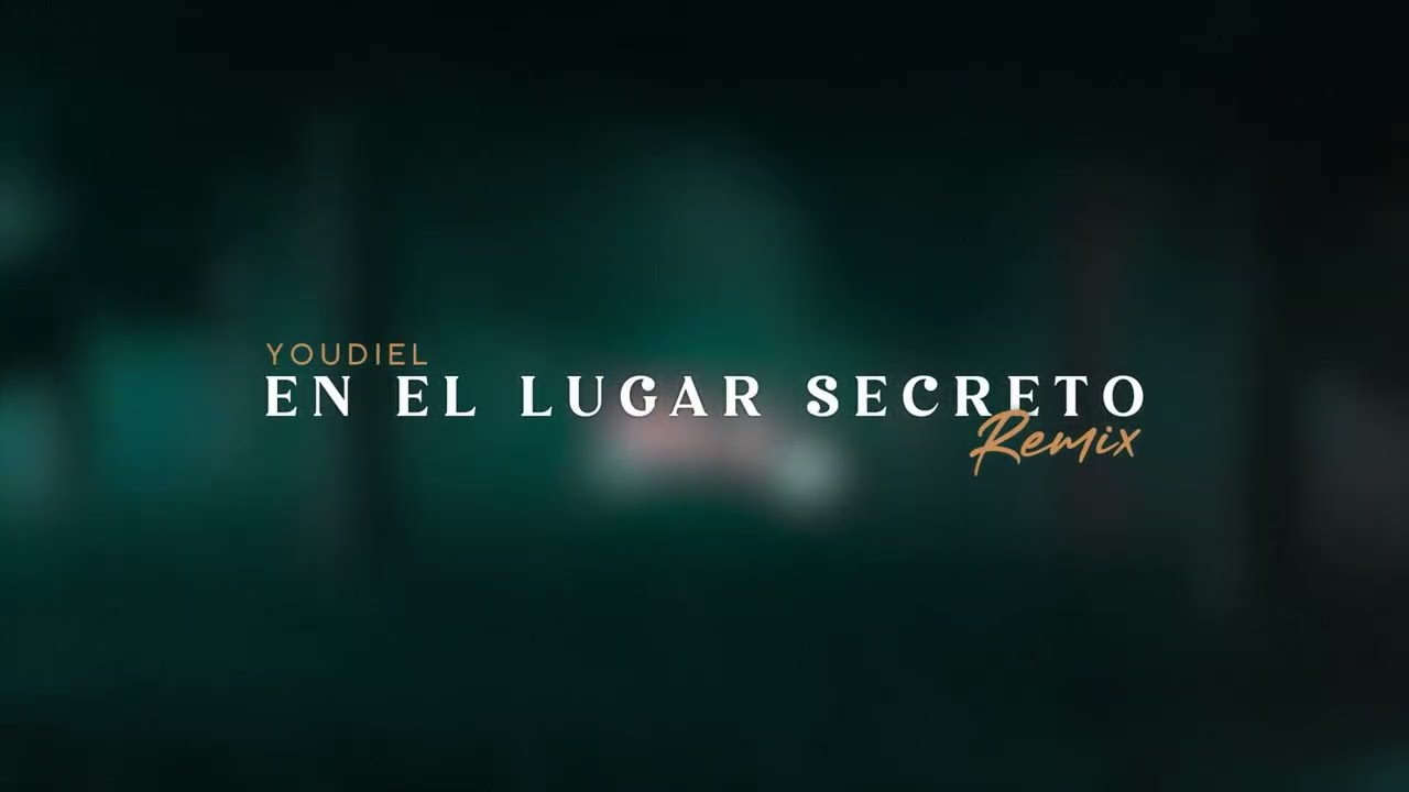 En el Lugar secreto RMX -Youdiel X Onell Díaz X Pauneto X Samuel Adorno| visualizer |