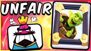 UNSTOPPABLE! LEVEL 16 GOBLIN BARREL SHOULD BE BANNED ❌ - Clash Royale