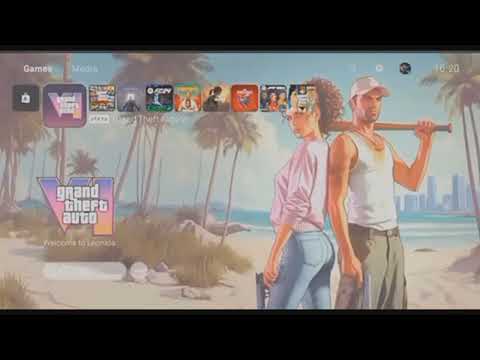 GRAND THEFT AUTO 6-HOME MENU | 1 hours version