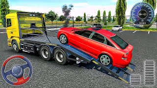 Drive Simulator 2023: Tow Truck - Car Transporter Simulator - Android Gameplay #3 screenshot 4