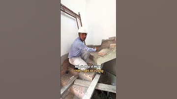 Cách Kiểm Tra Cầu Thang Đúng Kỹ Thuật Trước khi Ốp Đá Hoàn Thiện #shorts