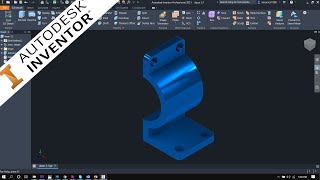 Autodesk inventor Tutorial for beginners Exercise 2