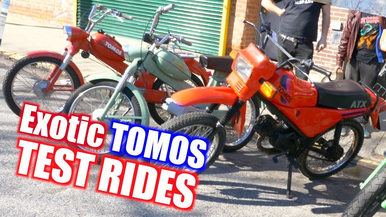 Exotic TOMOS Test Rides - YouTube