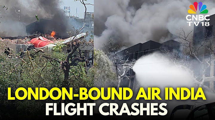 Breaking News: Air India Flight To London With 242 Passengers Crashes Near Ahmedabad Airport | N18V