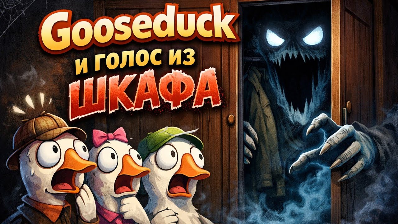 Игра Goose goose duck и голос из шкафа 