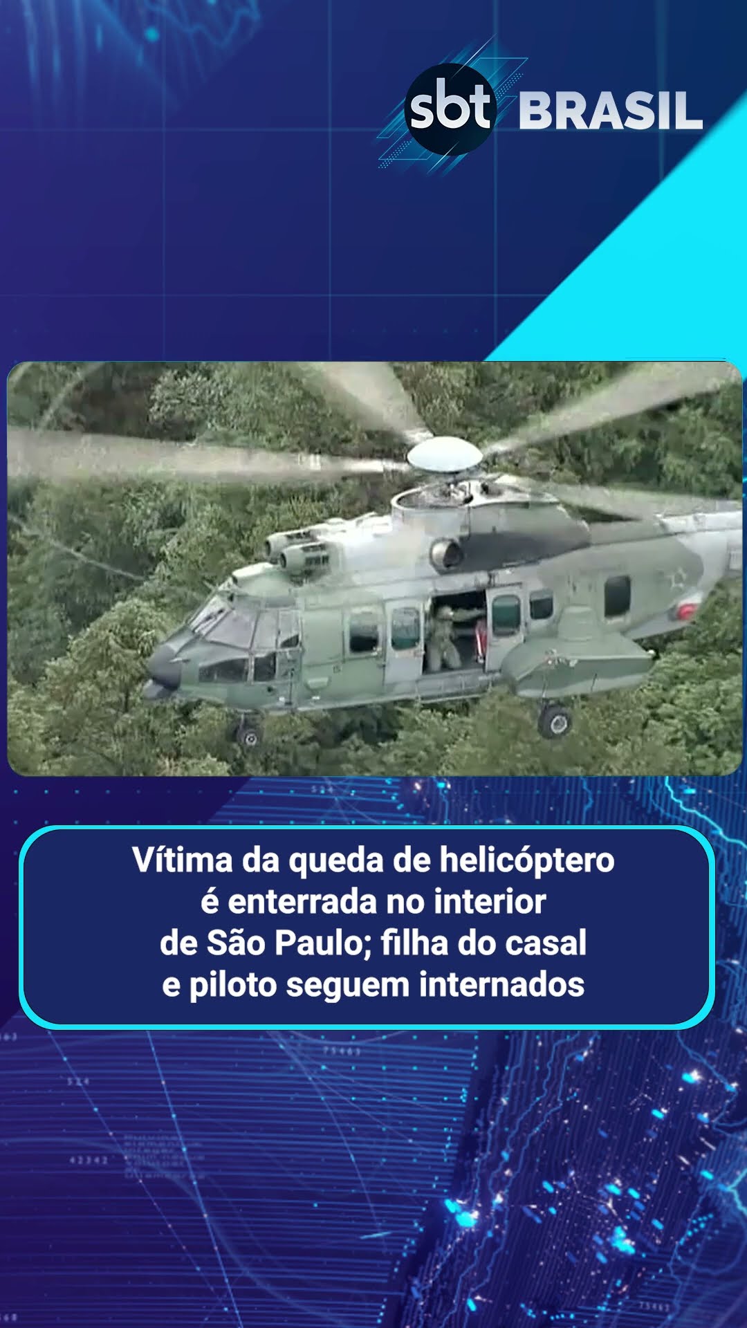 Sobreviventes de queda de helicóptero em SP se recuperam em hospital | SBT Brasil (18/01/25)