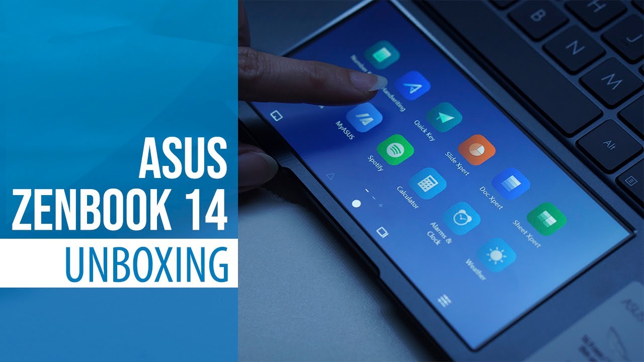 ASUS ZenBook 14 UX435 Unboxing, Hands-on