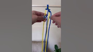Macrame Knot & Pattern Tutorial for Beginners and Intermediate - Half Clove Knot Variation