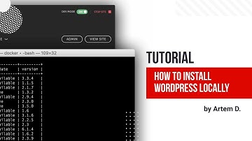 Probably the easiest way to install WordPress on your local machine (Windows, Mac, Linux)