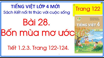 Bài 28. Bốn mùa mơ ước  Tiếng Việt 4 Kết nối tri thức
