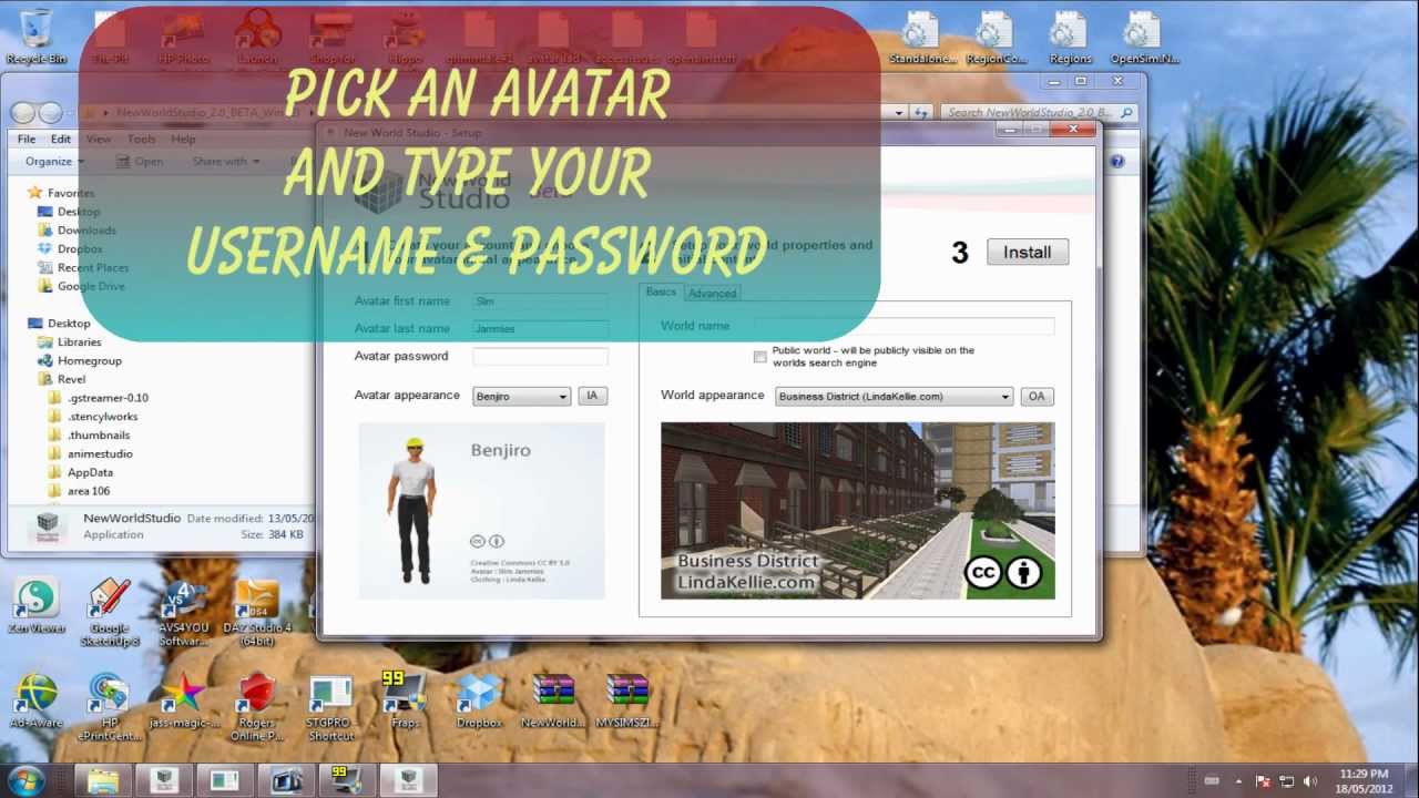 3D Virtual Worlds for Dummies - YouTube
