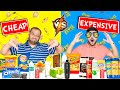 CHEAP VS EXPENSIVE FOOD CHALLENGE | Expensive Food | Cheap Food | Eating Challenge | Viwa Food World