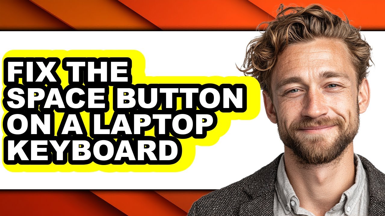 How to Fix the Space Button on a Laptop Keyboard (easy Method) - YouTube