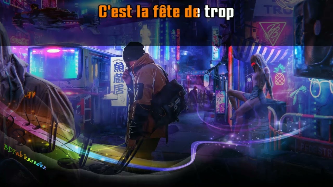 Eddy de Pretto - Fête de trop (2018) [BDFab karaoke]