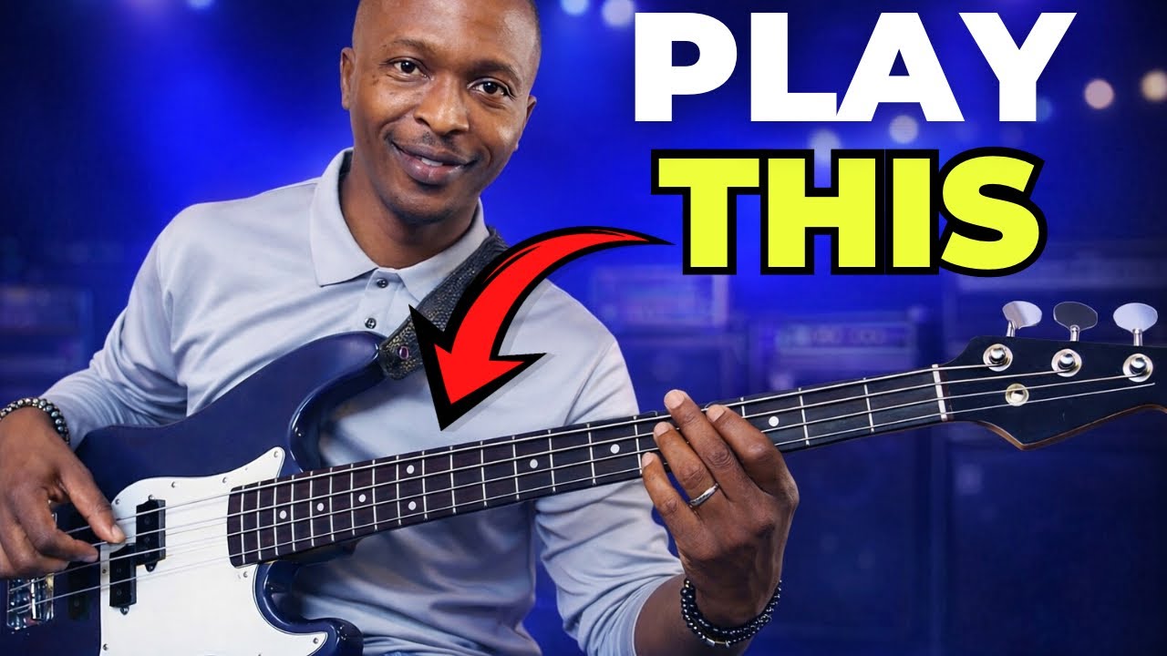 Easy Beginner's Bass Moves For Worship Songs. - YouTube