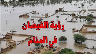 تفسير رؤية حلم الفيضان في المنام - رؤية الطوفان في المنام - حلمت اني مدينتي تعرضت للفيضان في المنام