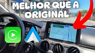 MULTIMIDIA FIAT ARGO COM ANDROID AUTO E APPLE CAR PLAY