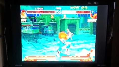 Streetfighter Alpha CPS2 on Jamma Supergun