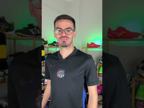 Vídeo para Camisa Barcelona Away 24/25 Nike Torcedor Masculina - Preto