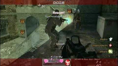 MW2 - EPIC COLLATERAL HEADSHOT SNIPER (Call of Duty Modern Warfare 2)
