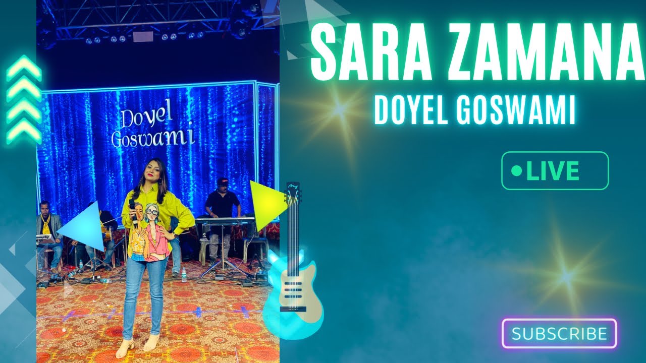 Sara zamana   performance  Liveperformance by Doyel Goswami