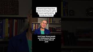 Dementia Expert: Don't Wait for a Magic Pill to Prevent Cognitive Decline. Change Your Lifestyle!